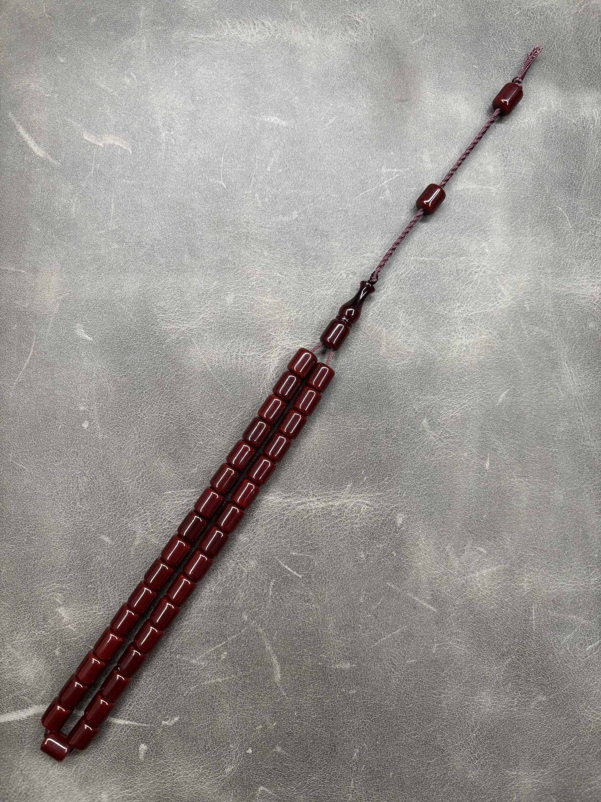 Sıkma Kehribarı - 9 X 11 mm | Kapsül Kesim - Vişne - Görsel 2