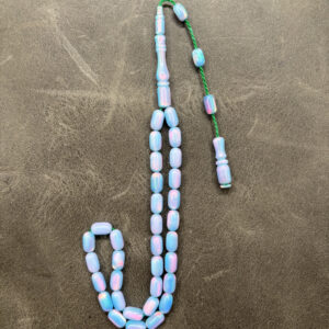 Lila Opal Tesbih – 4,5 x 7 mm