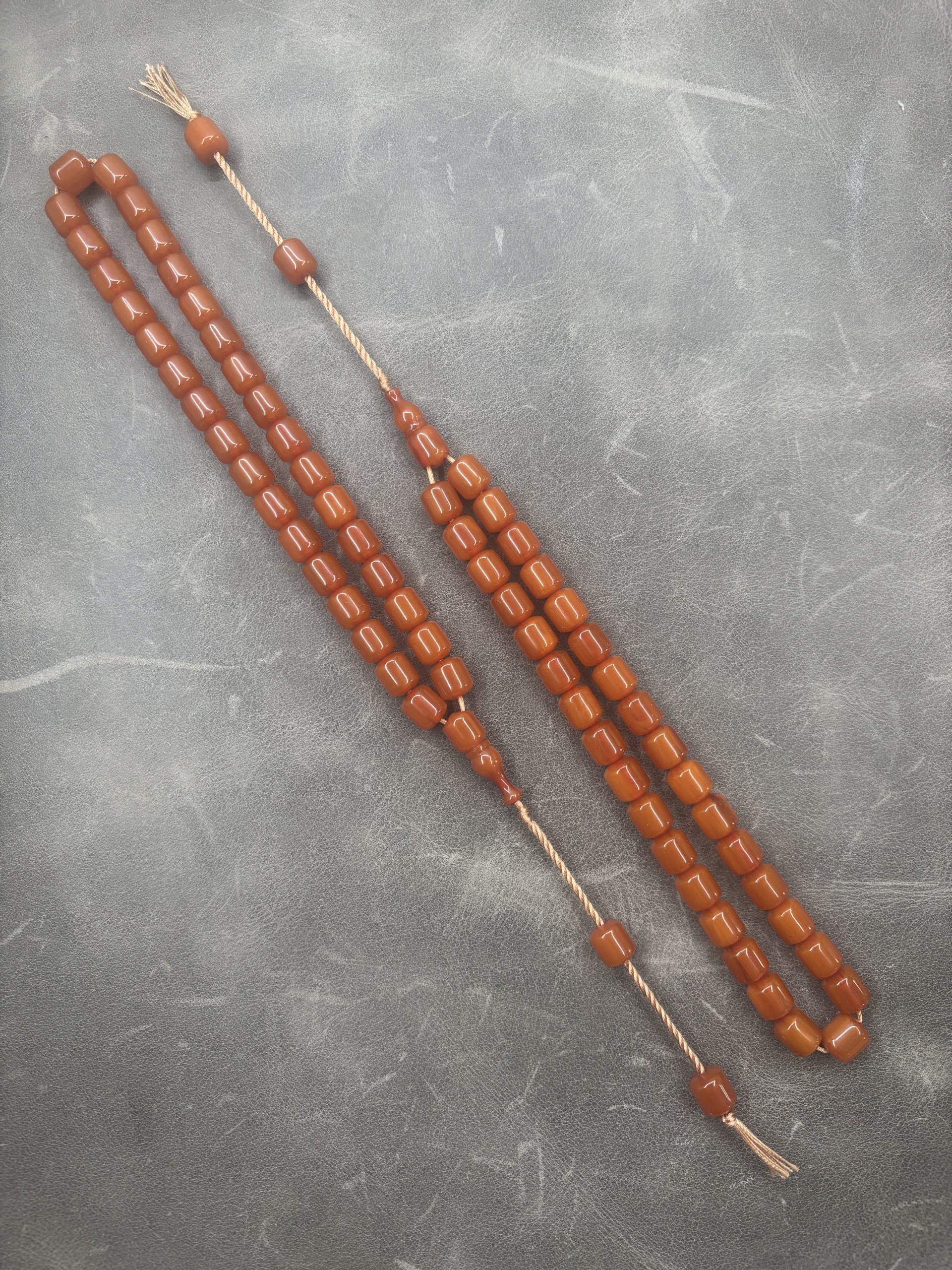 Sıkma Kehribarı - Alman Faturan Malzeme - Uçlu Kapsül - 9,5X10,5mm - Kayısı Hamur - Görsel 5