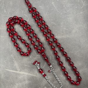 Serkan Başkan | Ateş Kehribarı | 7x11mm | Kırmızı  | Badem Kesim
